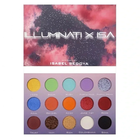 illumanti x isa eyeshadow pallete - Picture 5 of 7